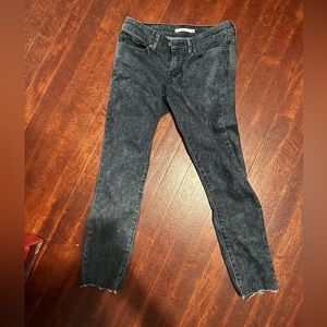 Levi 711 Skinny Jeans Capri Length Size 28